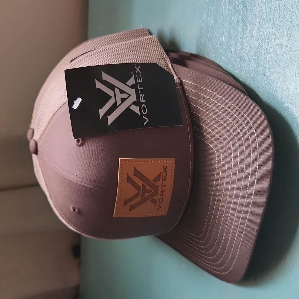One Vortex Baseball Adjustable Cap Tan/Brown